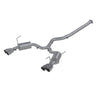 MBRP Armor Pro Quad Exit Polished Tip Catback Exhaust - 15-21 WRX/STI