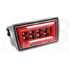 SubieBros F1 LED Bar Style Rear Fog Light Clear Lens Red Bar - 15-22 WRX/STI