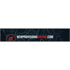 New Provisions Racing Windshield Banner Trippy Lines - Universal