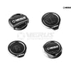Verus Engineering Engine Bay Cap Set RLA Style Black - 22+ WRX