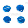 Verus Engineering Engine Bay Cap Set RLA Style Blue - 22+ WRX