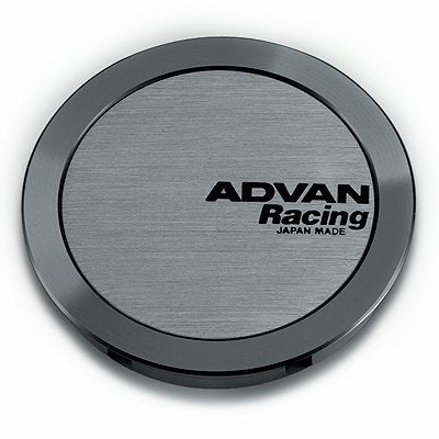 Advan Racing 73mm Full Flat Centercap Hyper Black - Universal