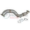 aFe Power Twisted Steel 3" Rear Downpipe / Midpipe - 17-20 Civic Type R