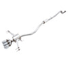 AWE Touring Exhaust Kit w/ Front Pipe Chrome Tips - 2017-2021 Civic Type R