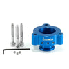Boomba Racing Blow Off Valve Adapter Blue - 14-19 Fiesta ST / 15-17 Mustang Ecoboost