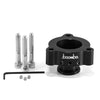 Boomba Racing Blow Off Valve Adapter Black - 14-19 Fiesta ST / 15-17 Mustang Ecoboost