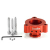 Boomba Racing Blow Off Valve Adapter Red - 14-19 Fiesta ST / 15-17 Mustang Ecoboost