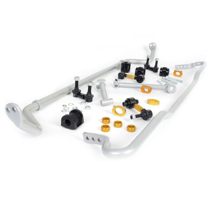 Whiteline Front and Rear Sway Bar Kit w/ Endlinks - 2011-2014 WRX/STI