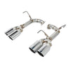 Remark Axleback Muffler Delete 4" Tips Double Wall Stainless Steel - 2022+ WRX