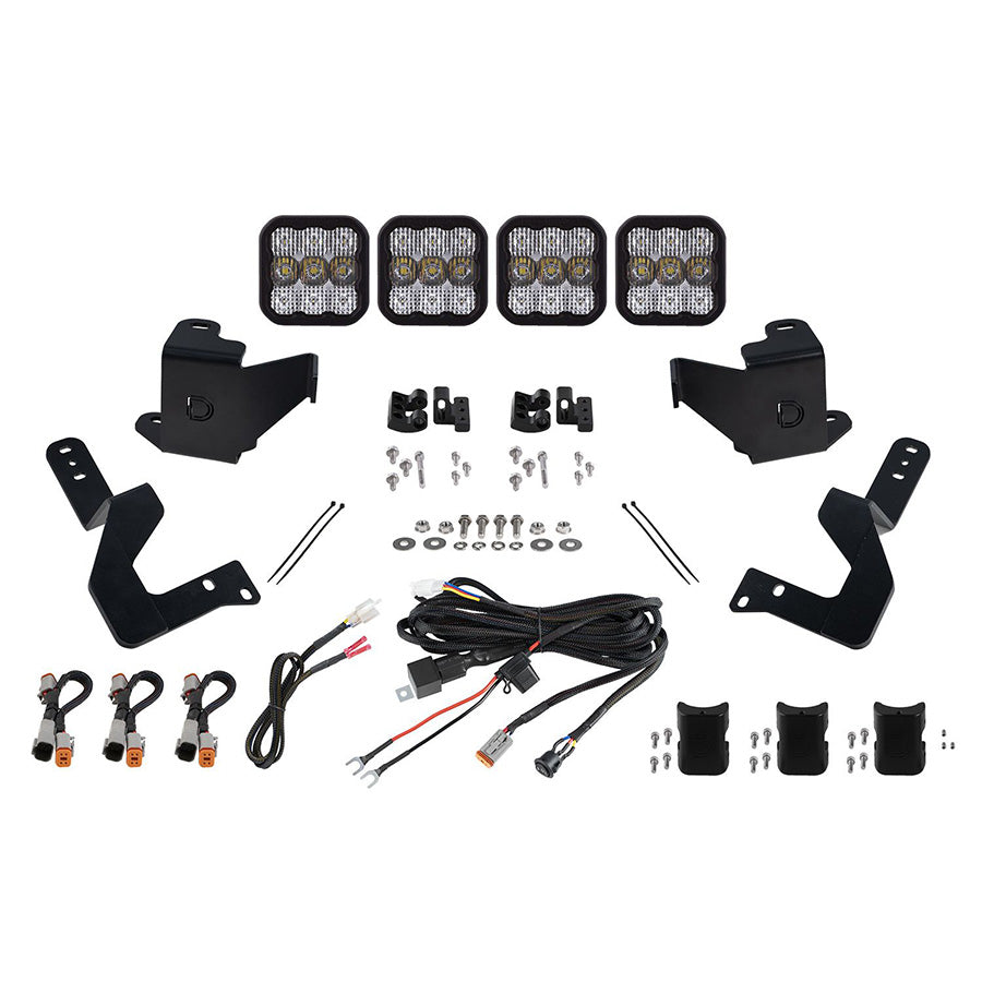 Diode Dynamics SS5 Grille CrossLink Lightbar Kit - 2022-2023 Toyota Tundra