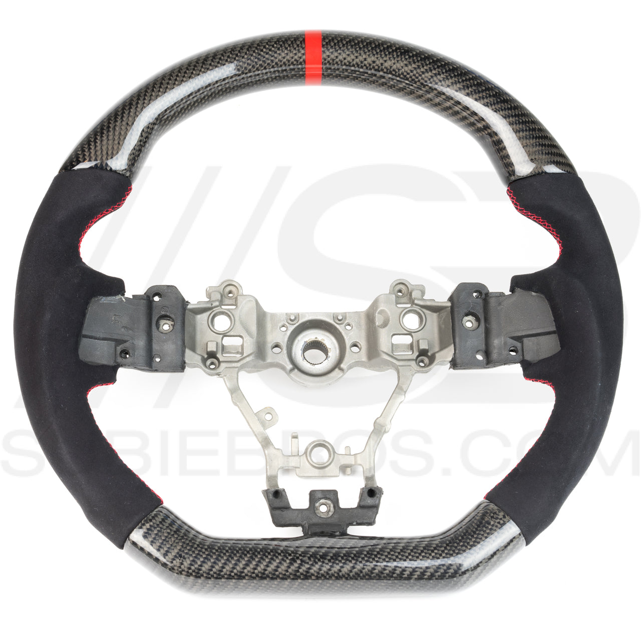 Sp3c Built Carbon Fiber Steering Wheel - 15-21 WRX/STI