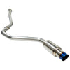 Remark R1-Spec Single Exit Catback Exhaust Titanium - 22+ WRX