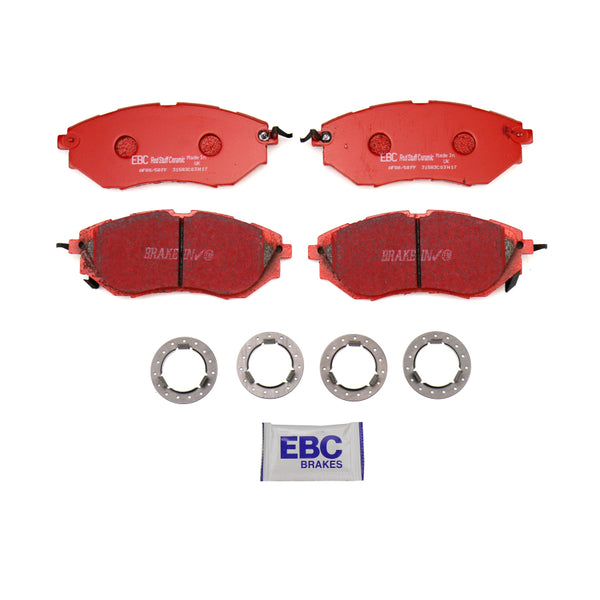 EBC Brakes Redstuff Ceramic Brake Pads Front 20152021 WRX New