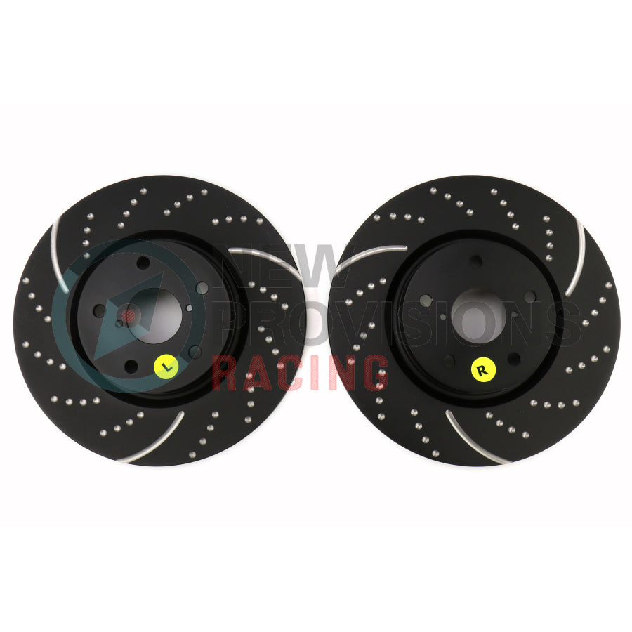 FS: EBC Brakes 3GD Zinc Coated Dimpled And Slotted Rotors For MS3 - View #6