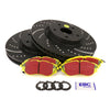 EBC Brakes S5 Front Brake Kit Yellowstuff Pads / 3GD Rotors - 2015-2021 WRX