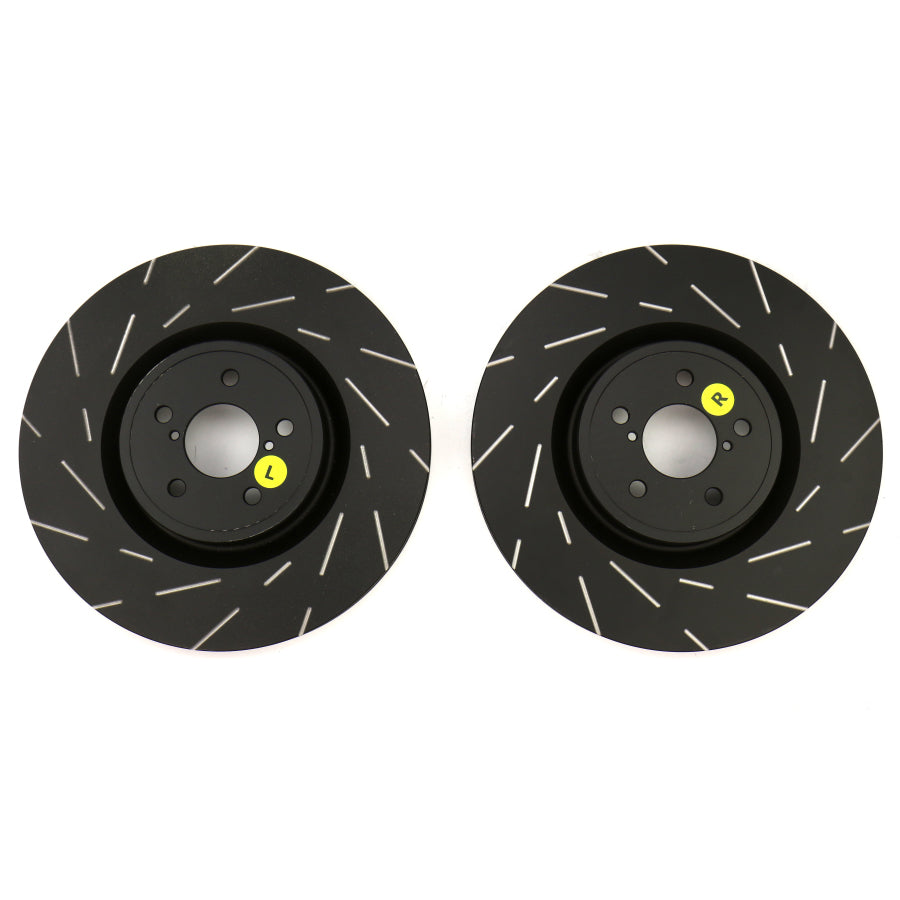 EBC Brakes Gen 3 USR Series Sport Slotted Brake Rotors Rear Pair - 2014+ Fiesta ST