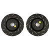EBC Brakes USR Series Sport Slotted Brake Rotors Front Pair - 2005-2017 STI