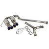 ETS Quiet Catback Exhaust System w/ Polished Tips - 2015-2021 WRX/STI