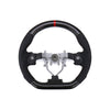 FactionFab Black Carbon and Leather Steering Wheel - 2008-2014 WRX/STI