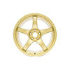 Gram Lights 57CR 18x9.5 5x114.3 +38 E8 Gold Wheel - Universal