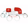 GrimmSpeed Top Mount Intercooler Silicone Coupler Kit Red - 2004-2021 STI / 2002-2007 WRX