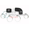 GrimmSpeed Top Mount Intercooler Silicone Coupler Kit Black - 2004-2021 STI / 2002-2007 WRX