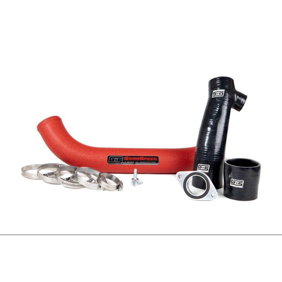 GrimmSpeed Charge Pipe Kit Red - 2015-2021 WRX