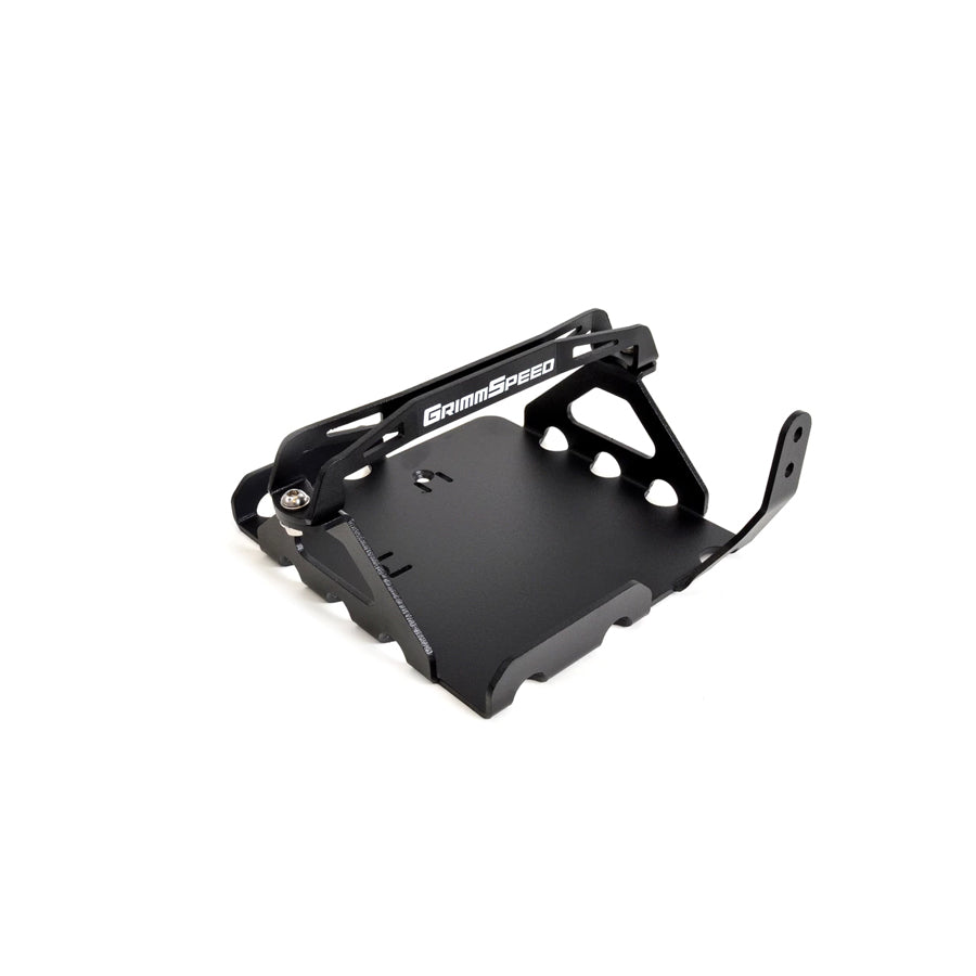 thumbnail image 2 of GrimmSpeed 121033 Red Lightweight Battery Tiedown For Subaru WRX STI 2002-2021 2 of 6