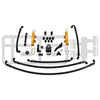 IAG PTFE Fuel System Kit w/ Lines, FPR & Gold Fuel Rails - 2008-2014 WRX