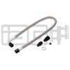 IAG Performance High Pressure Braided Power Steering Lines (Rotated Turbo Routing) - 2002-2007 WRX/STI