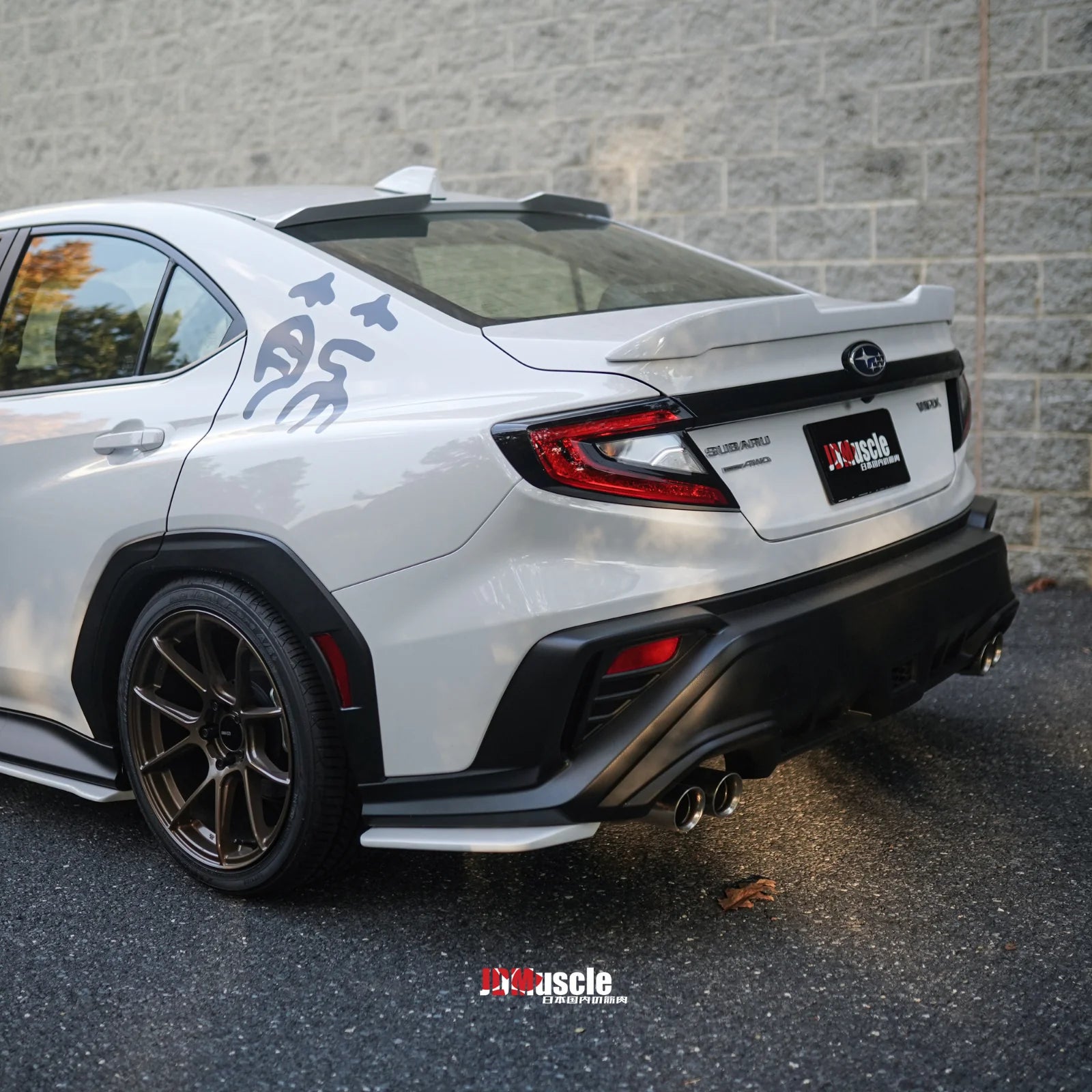 JDMuscle Rear Spats - OE+ Style Paint Matched - 2022+ WRX