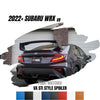 JDMuscle VA STI Style Final Edition Spoiler Gloss Black / Paint Matched - 2022+ WRX