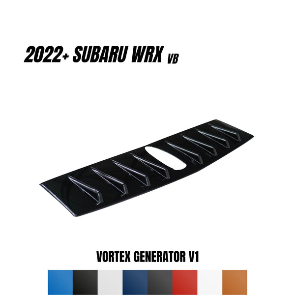 Vortex Generator Racing JDMuscle Vortex Generator V1 Paint Matched - 2022+ WRX - New Provisions ...