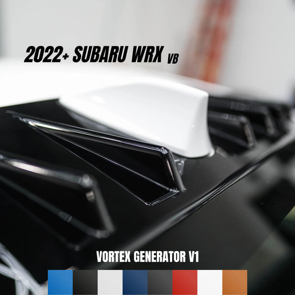 Vortex Generator Racing JDMuscle Vortex Generator V1 Paint Matched - 2022+ WRX - New Provisions ...