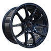 Option Lab R716 18x9.5 5x100 +35 Midnight Blue Wheel - Universal