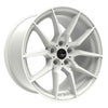 Option Lab R716 18x9.5 5x114.3 +35 Onyx White Wheel - Universal