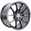 Option Lab R716 18x9.5 5x114.3 +35 Gotham Black Wheel - Universal