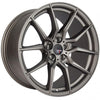 Option Lab R716 18x8.5 5x114.3 +35 Noble Grey Wheel - Universal