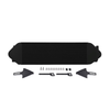 Mishimoto Front Mount Intercooler Black - 2016+ Focus RS | MMINT-RS-16BK