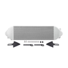 Mishimoto Front Mount Intercooler Silver - 2016+ Focus RS