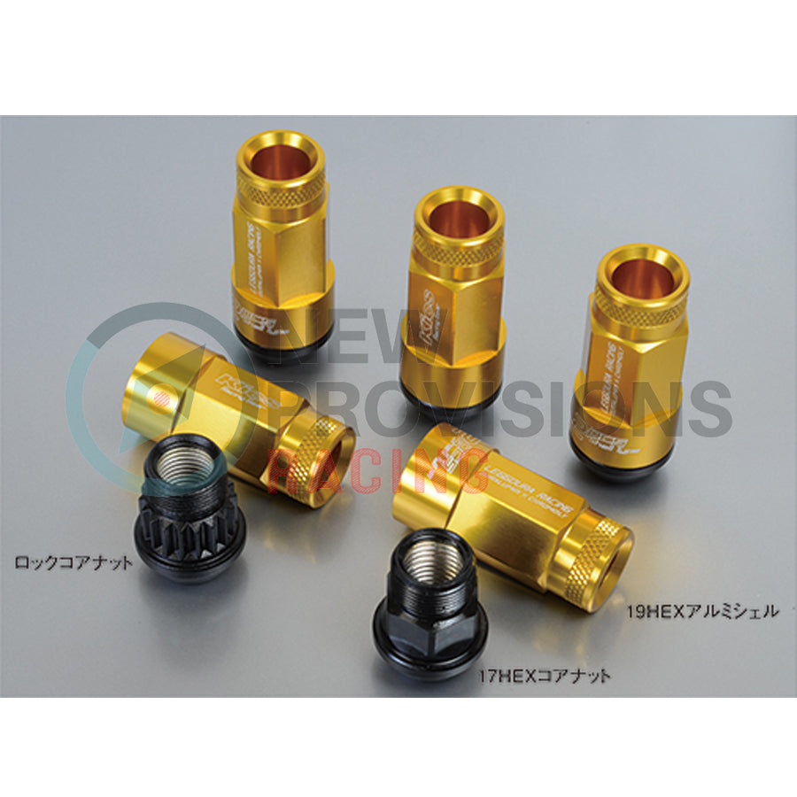 Project Kics Leggdura Shell Type RL53 Open End Lug Nuts