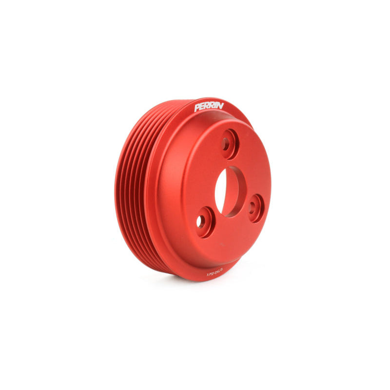 Perrin Water Pump Pulley Red - 2022-2023 WRX