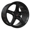 Option Lab R555 18x9.5 5x100 +38 Gotham Black Wheel - Universal