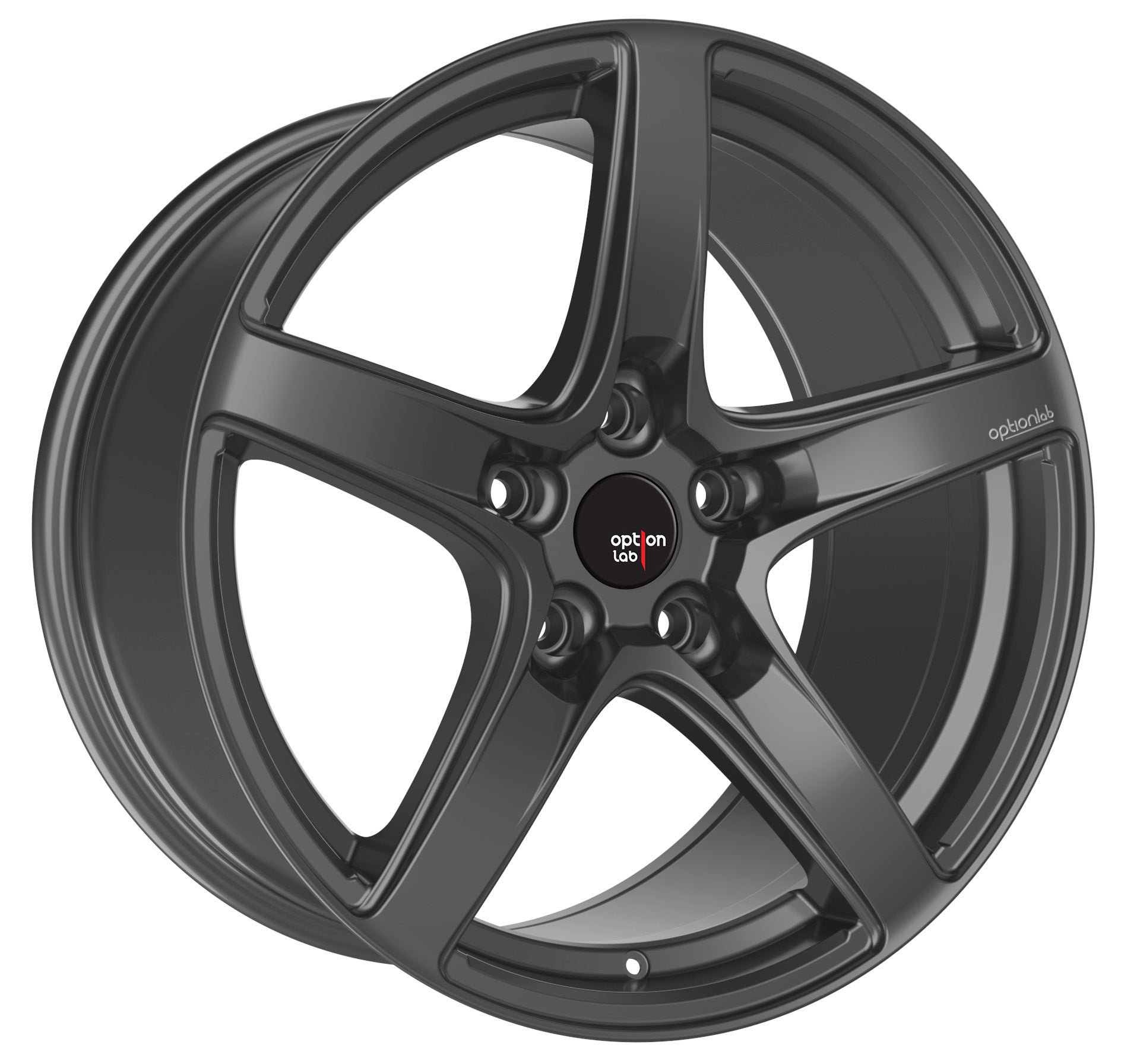 Option Lab R555 Sti Option Lab R555 18x9.5 5x114.3 +38 Noble Grey Wheel - Universal - New ...