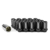 Volk Racing Dura-Nut L42 Straight Type Lug Nuts 12x1.25 Black - Universal