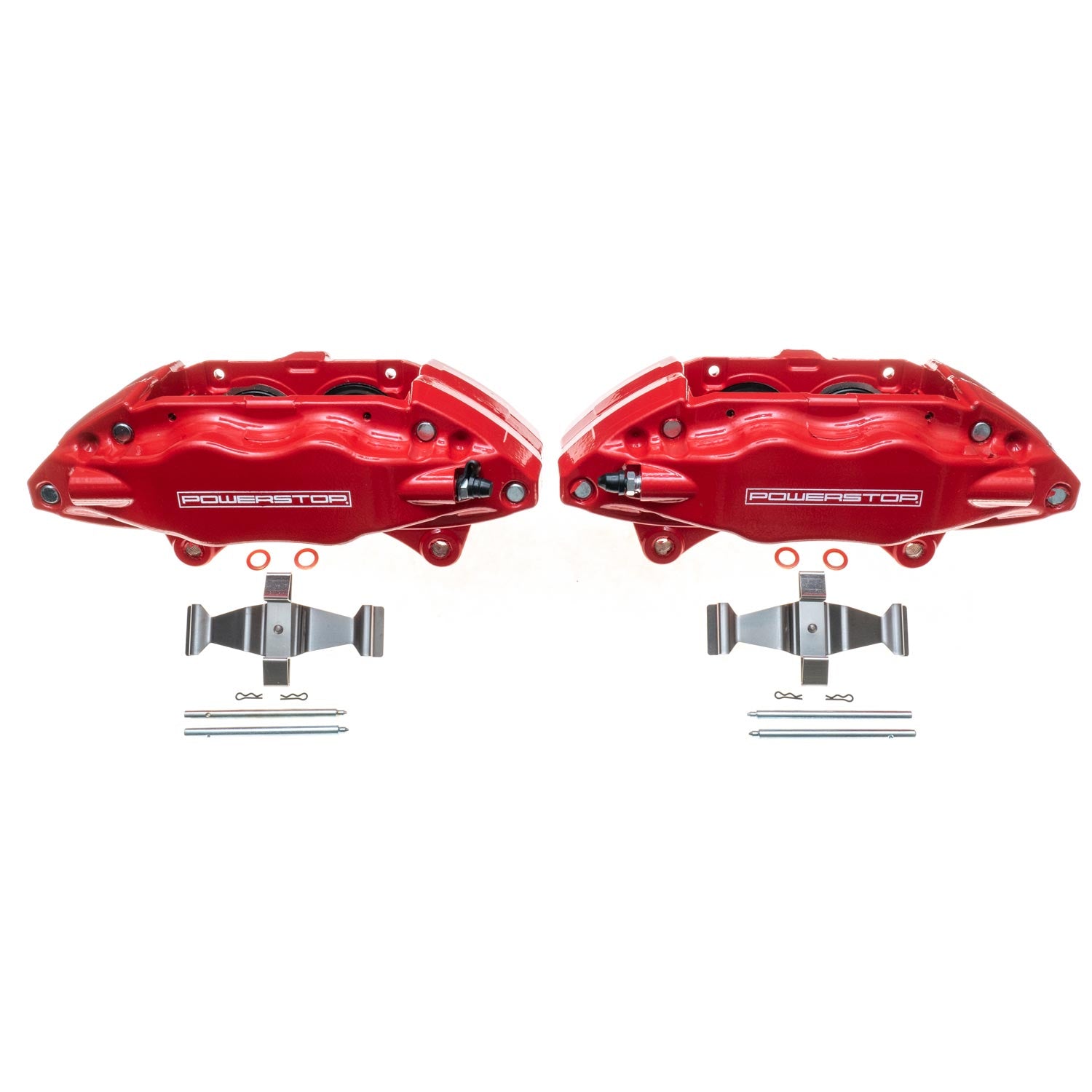 Red Brake Type R Subaru OEM STI Brembo Caliper Pair | STI Front Brake Calipers | New ...