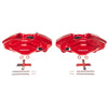 Powerstop Red Powder Coated OE Type Rear Brake Calipers - Multiple Subaru Fitments