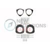 Subtle Solutions 1" Aluminum Front and Rear Spacer Kit - 02-07 WRX/STI