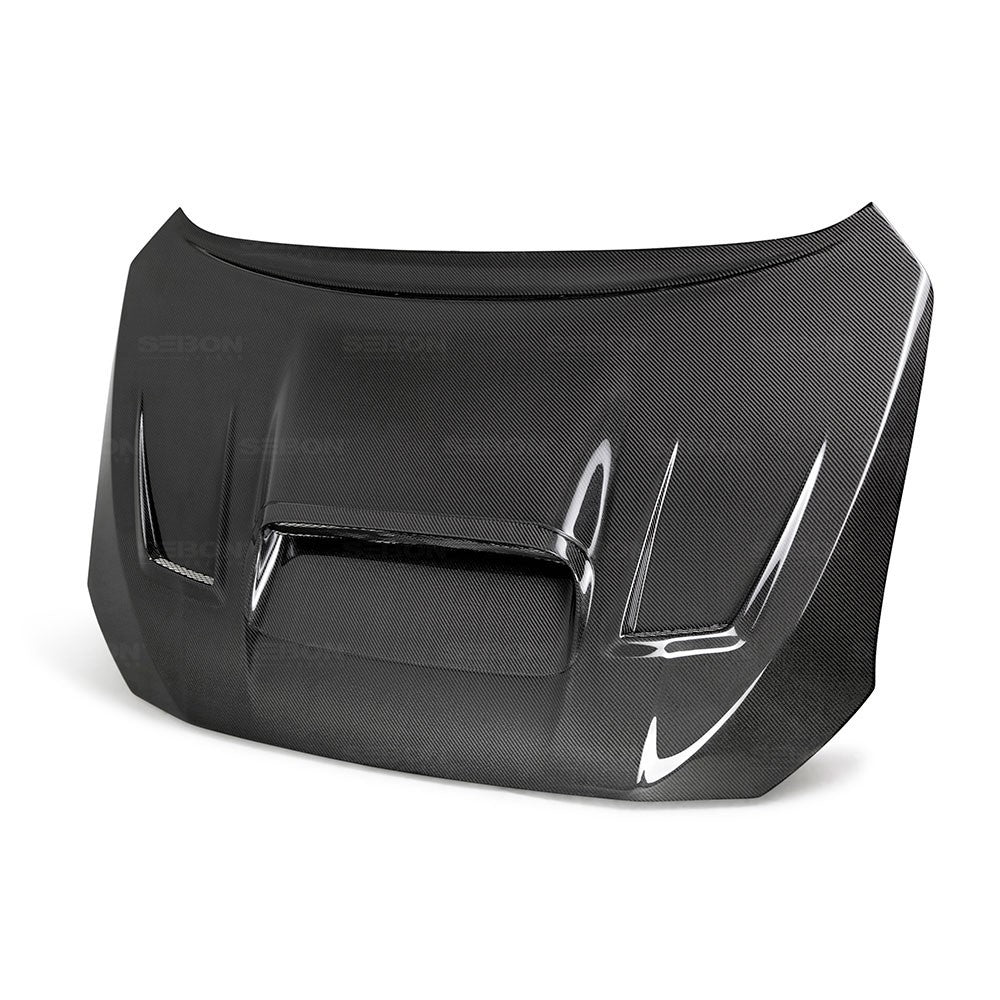 Seibon VS-Style Carbon Fiber Hood - 15-21 WRX/STI | HD15SBIMP-VS