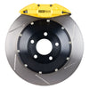 StopTech ST-22 Big Brake Kit Rear 328mm Yellow Calipers Slotted Rotors - 08-14 WRX
